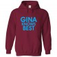 Gina Knows Best Unisex Classic Kids and Adults Pullover Hoodie For TV Show Fans						 									